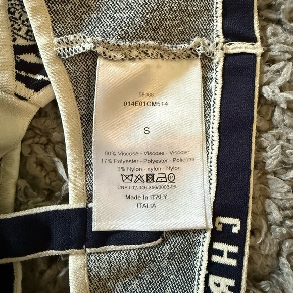 Dior - J’adior Navy Bralette Oblique Technical Cotton: Toile de Jouy Print - Picture 6 of 6